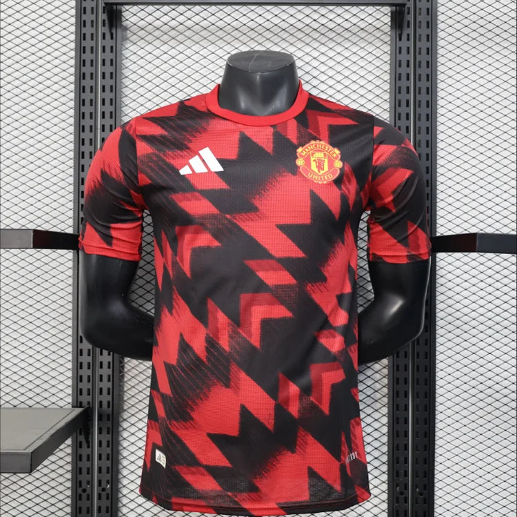 Maillots Homme Entraînement Manchester United 25/26 Rouge S-XXL